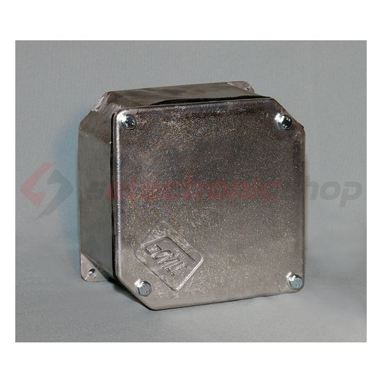 Üres doboz alumínium 150mmx 150mmx 94mm IP54 zártfedlél kültéri Govill - AD-150