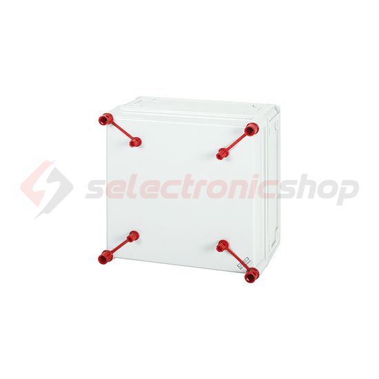 Üres elosztómodul csoportos mérőhelyhez plombálható falonkívüli műanyag fedél Mi 0201-CS Hensel - 1091634