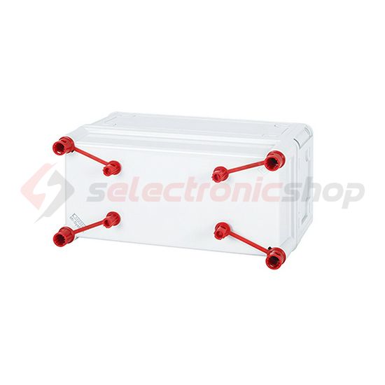 Üres elosztószekrény csoportos mérőhelyhez plombálható falonkívüli műanyag Mi 0101-CS Hensel - 1091633