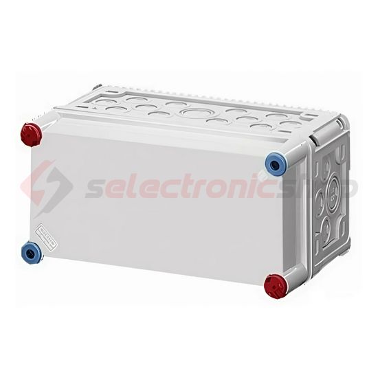 Üres elosztószekrény falonkívüli műanyag fedél 300mm x 150mm x 170mm IP65 Mi 0101 Hensel - 2000007