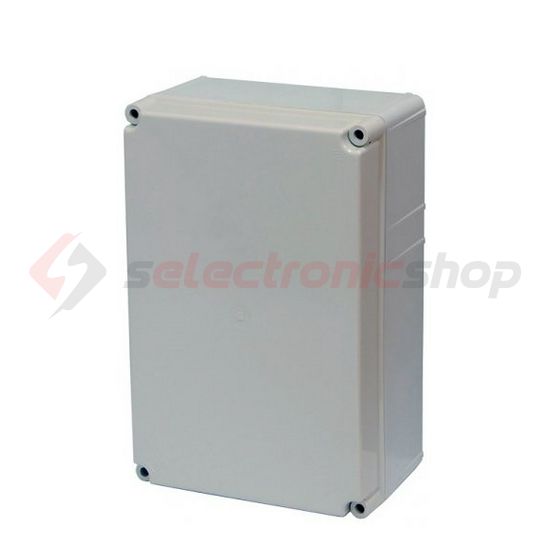 Üres szekrény átlátszatlan fedéllel műanyag 450mmx 300mmx 170mm IP65 PVT 3045 - NÁF Csatári Plast - CSP32100000