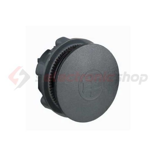 Vakdugó XAC(B)(M)-hez műanyag 22.5mm-átmérő kerek fekete Harmony XB2/XA2 Schneider - ZB2SZ3