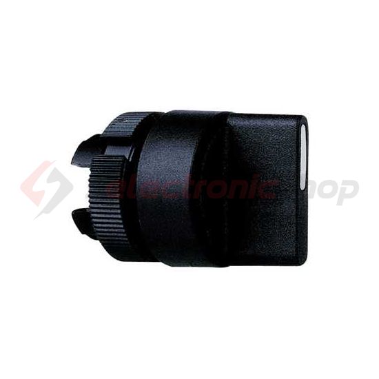 Választó fej darukapcsolóhoz műanyag d22 rövid forgatókaros 2-állású fekete Harmony XAC Schneider - ZA2BD2