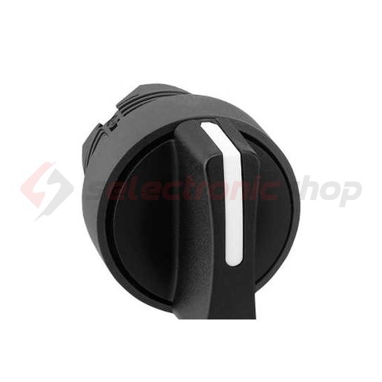 Választókapcsoló fej műanyag d22 rövid forgatókaros 2-állású reteszelt Harmony XB5 Schneider - ZB5AD2