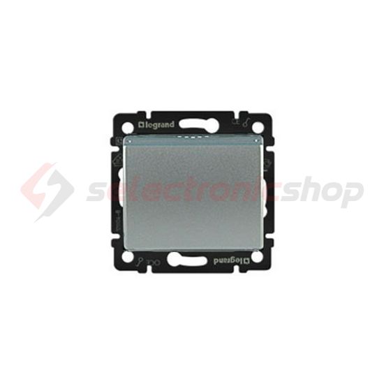 Valena 101 1P hotelkártya-kapcsoló betét közp. fedéllel alumínium süllyesztett csavaros LEGRAND - 770235