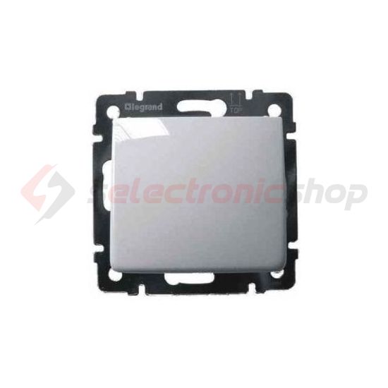 Valena 101 1P kapcsoló betét közp. fedéllel fehér süllyesztett IP31 1- billentyű/gomb LEGRAND - 774401