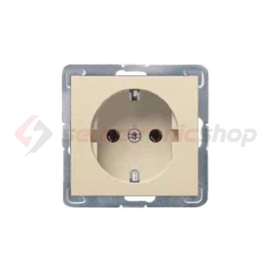 Valena 162 dugalj földelt központi fedlap elefántcsont IP20 süllyesztett csavaros LEGRAND - 774320