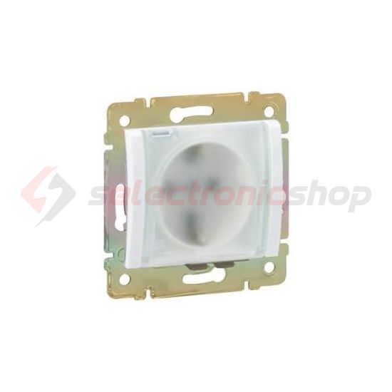 Valena 162 dugalj földelt központi fedlap fehér IP21 süllyesztett csavaros LEGRAND - 774422