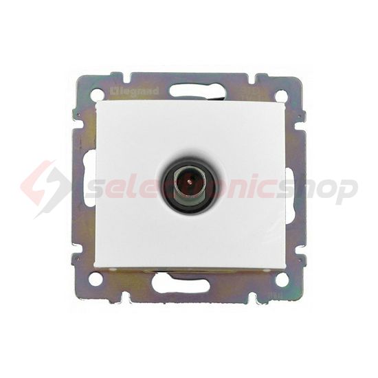 Valena antenna aljzat TV süllyesztett fehér 1-kimenet átmenő 14dB/860MHz LEGRAND - 774431