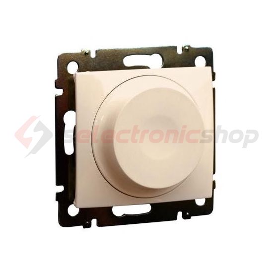 Valena fényerőszabályzó betét teljes fedéllel forgatógomb 40-400VA süllyesztett elefántcsont LEGRAND - 774163