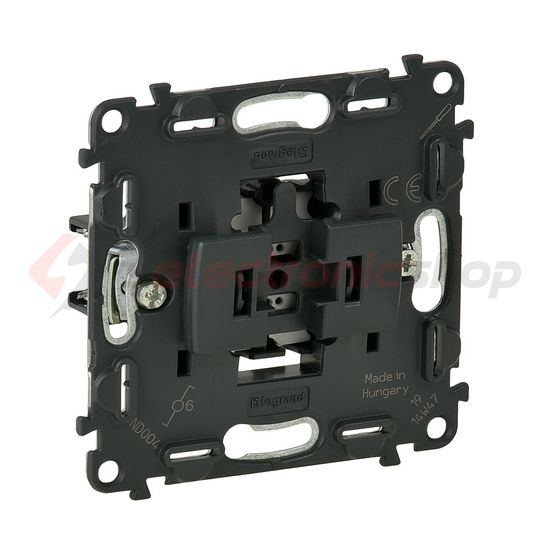 Valena InMatic 106 váltókapcsoló kezelőelem szürke süllyesztett IP20 1- billentyű/gomb LEGRAND - 752010