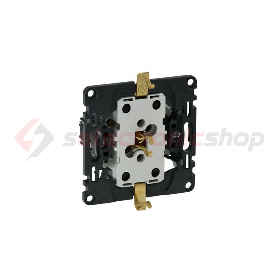 Valena InMatic 162/2 dugalj betét földelt gyerekzárral IP20 süllyesztett szorítókapcsos LEGRAND - 753026