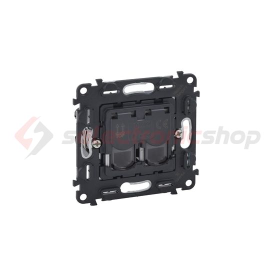 Valena InMatic telefon csatlakozó betét adapterrel 2xRJ11 műanyag LEGRAND - 753039