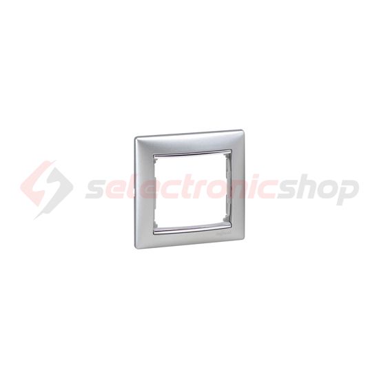 Valena keret 1-es alumínium/ezüst vízszintes műanyag LEGRAND - 770351