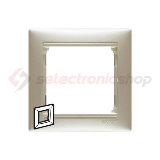 Valena keret 1-es kagylóhéj vízszintes műanyag LEGRAND - 770471