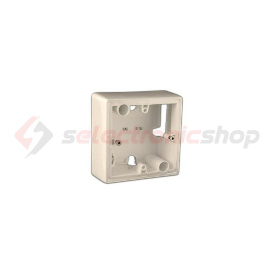 Valena kiemelődoboz 1-es vízszintes és függőleges elefántcsont műanyag IP2X LEGRAND - 776131