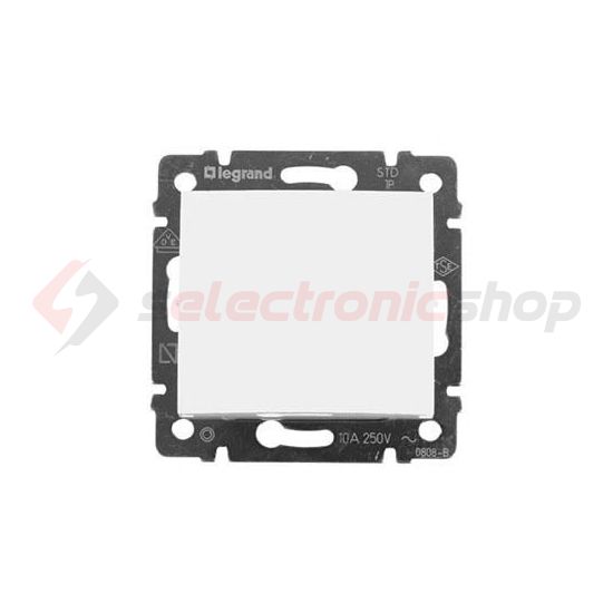 Valena vakfedél vakfedél fehér üres-jel műanyag kapocs/csavar LEGRAND - 774446