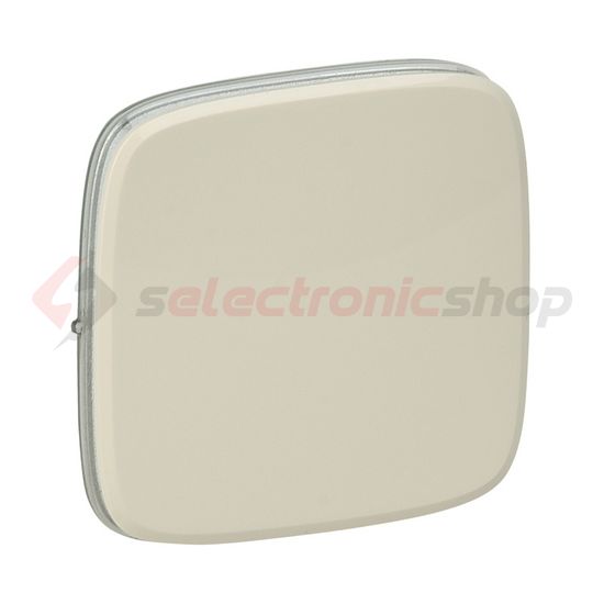 ValenaAllure billentyű egyes kapcs/nyg.-hoz bézs üres-jel IP20 műanyag fényes bepattintás LEGRAND - 755006