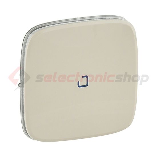 ValenaAllure billentyű egypólusú kapcsolóhoz egyes kapcs/nyg.-hoz bézs üres-jel IP20 LEGRAND - 755086