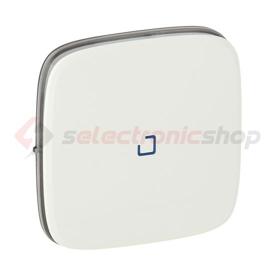 ValenaAllure billentyű egypólusú kapcsolóhoz egyes kapcs/nyg.-hoz fehér üres-jel IP20 LEGRAND - 755085