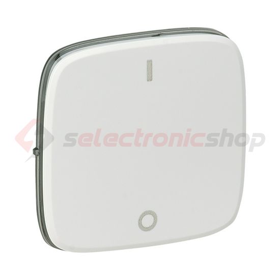 ValenaAllure billentyű kétpólusú kapcsolóhoz I/O egyes kapcs/nyg.-hoz fehér IP20 műanyag LEGRAND - 755125
