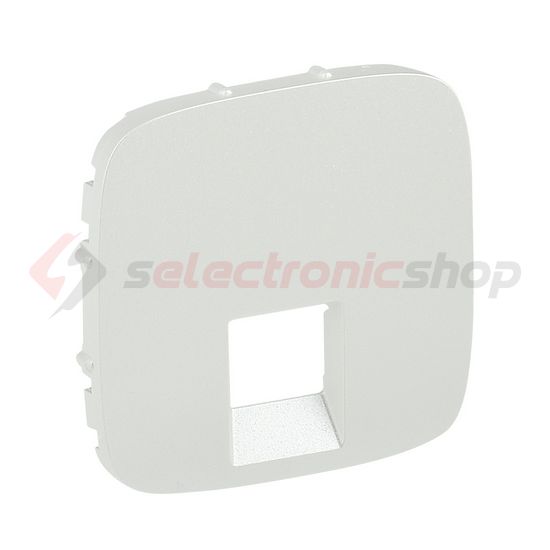 ValenaAllure fedlap RJ45/RJ11 adatcsatlakozóhoz műanyag címketartó nélkül gyöngyház LEGRAND - 755419