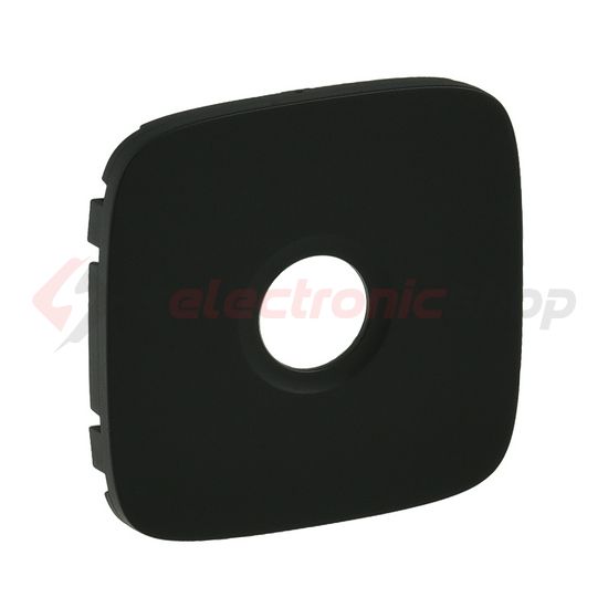 ValenaAllure fedlap TV koax-antennadugaljhoz műanyag fekete címketartó nélkül LEGRAND - 754768