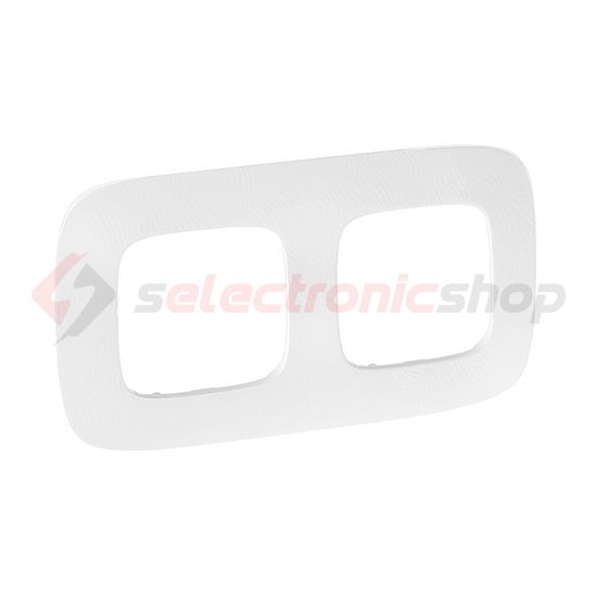 ValenaAllure keret 2-es fehér zen vízszintes és függőleges műanyag LEGRAND - 754372