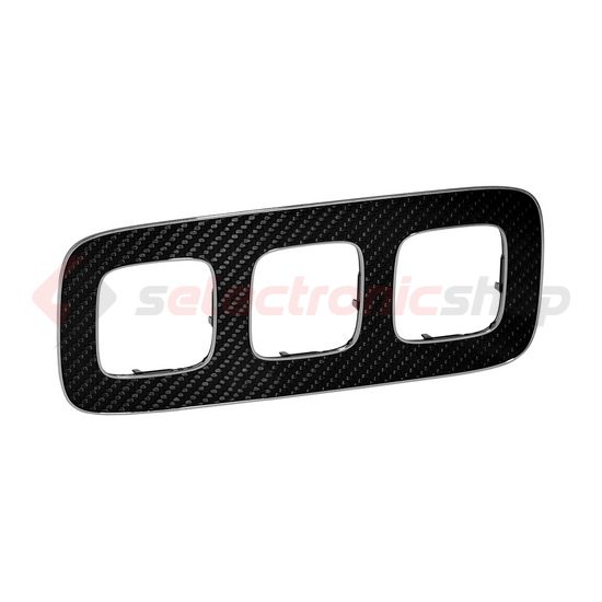 ValenaAllure keret 3-as fekete karbon vízszintes és függőleges LEGRAND - 754473