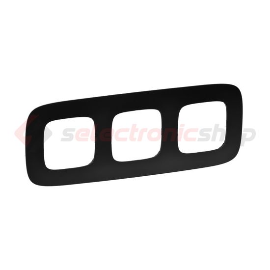 ValenaAllure keret 3-as fekete vízszintes és függőleges műanyag LEGRAND - 754403