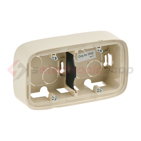 ValenaAllure kiemelődoboz 1-es vízszintes és függőleges bézs műanyag IP2X LEGRAND - 755562