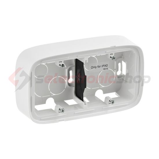 ValenaAllure kiemelődoboz 2-es vízszintes és függőleges fehér műanyag IP2X LEGRAND - 755552