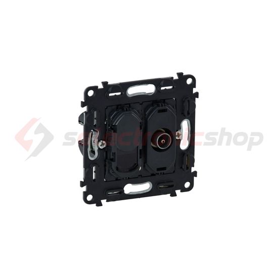 ValenaInMatic adatcsatlakozó dugalj TV + UTP RJ45 8(8) RJ45 8(8) süllyesztett csavaros LEGRAND - 753055