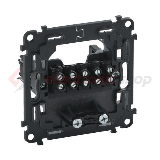 ValenaInMatic kábelkivezető sorkapoccsal szürke LEGRAND - 753033