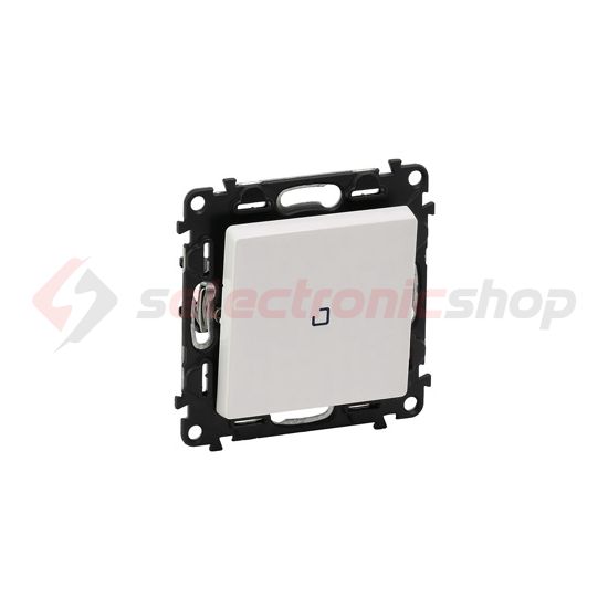 ValenaLife 101 1P kapcsoló betét közp. fedéllel fehér süllyesztett IP20 billentyű/gomb LEGRAND - 752104