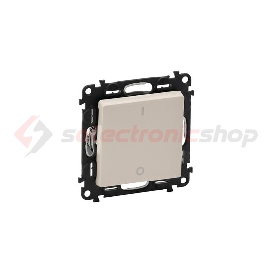 ValenaLife 102 2P kapcsoló betét közp. fedéllel bézs süllyesztett csavaros IP20 LEGRAND - 752202