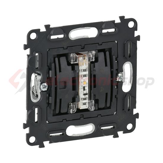 ValenaLife 102 2P kapcsoló kezelőelem szürke süllyesztett csavaros IP20 billentyű/gomb LEGRAND - 752041