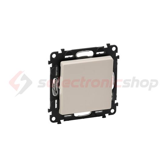 ValenaLife 107 keresztkapcsoló betét közp. fedéllel bézs süllyesztett csavaros IP20 LEGRAND - 752207