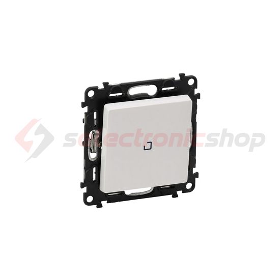 ValenaLife 107 keresztkapcsoló +jelzőfény betét közp. fedéllel fehér süllyesztett LEGRAND - 752148