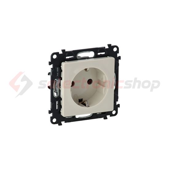 ValenaLife 162 dugalj földelt központi fedlap bézs IP20 süllyesztett csavaros LEGRAND - 753225