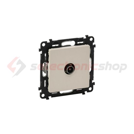 ValenaLife antenna aljzat TV süllyesztett 1-kimenet MM-végzáró 10dB/860MHz LEGRAND - 753260