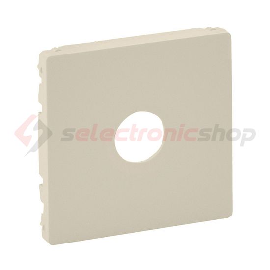 ValenaLife fedlap TV központi fedlap fali aljzat bézs üres-jel IP20 műanyag fényes LEGRAND - 754761