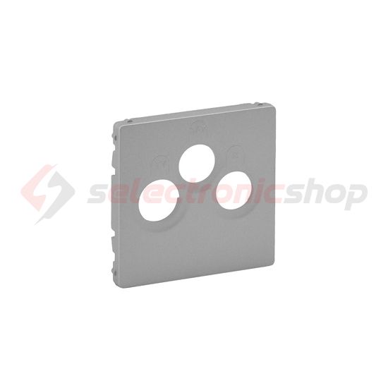 ValenaLife fedlap TV/RD/SAT központi fedlap fali aljzat alumínium üres-jel IP20 műanyag LEGRAND - 754792