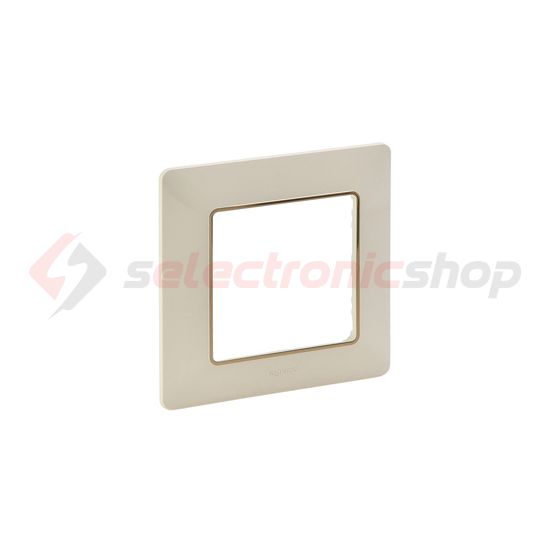 ValenaLife keret 1-es elefántcsont/arany vízszintes és függőleges műanyag LEGRAND - 754061