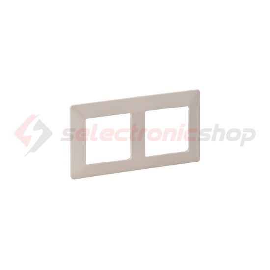 ValenaLife keret 2-es elefántcsont vízszintes és függőleges műanyag LEGRAND - 754042