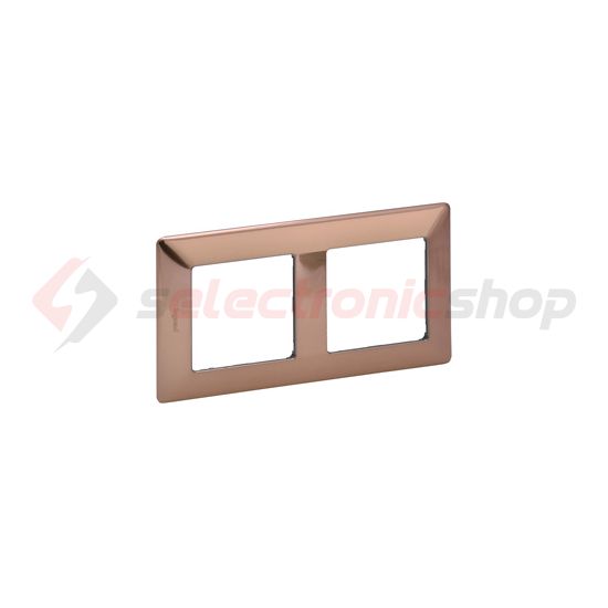 ValenaLife keret 2-es réz dekor vízszintes és függőleges műanyag LEGRAND - 754162