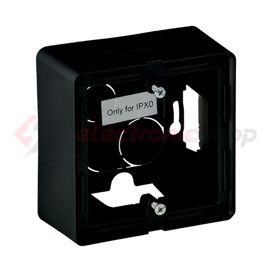 ValenaLife kiemelődoboz IPX0-hoz csavarokkal 1-es vízszintes és függőleges fekete műanyag LEGRAND - 754066