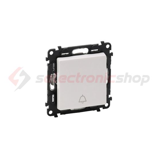 ValenaLife N106 csengőnyomó betét közp. fedéllel 1- billentyűs 1v fehér csengő IP20 LEGRAND - 752115