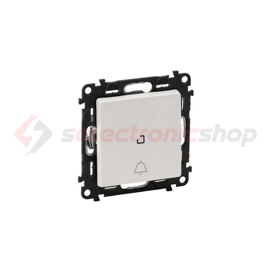 ValenaLife N106 csengőnyomó betét közp. fedéllel 1- billentyűs 1v fehér csengő IP20 LEGRAND - 752116