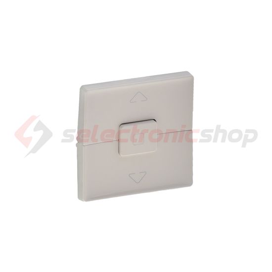 ValenaLife redőnymozgató 1P betét közp. fedéllel R105 1P kapcsoló 2billentyűs bézs műanyag LEGRAND - 755141